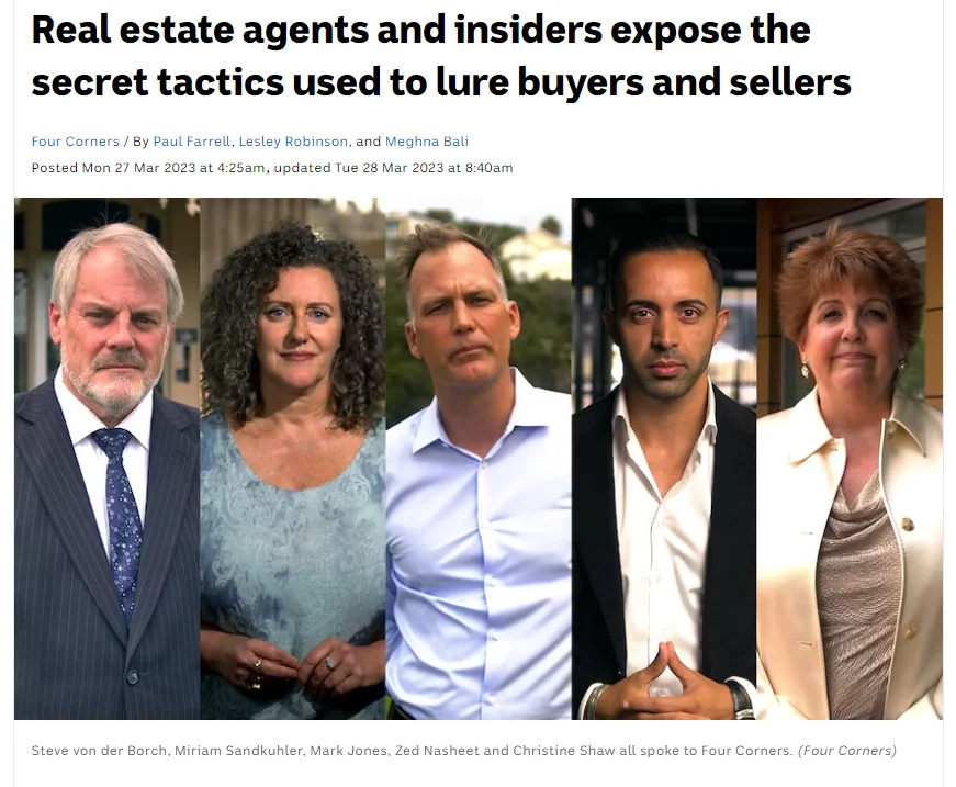 Real Estate Agents secret tactics