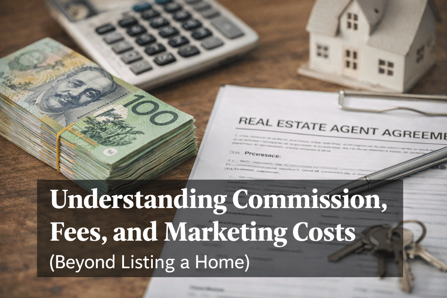 understanding commission and fees and marketing costs image