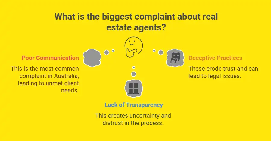What Is the Biggest Complaint About Real Estate Agents graphic