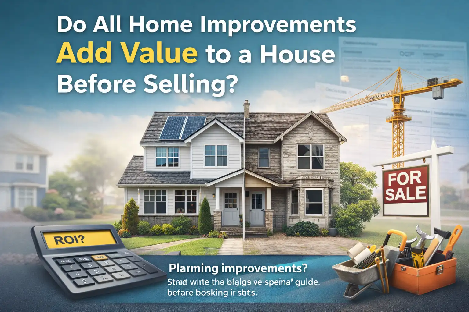 Do All Home Improvements Add Value to a House Before Selling? image