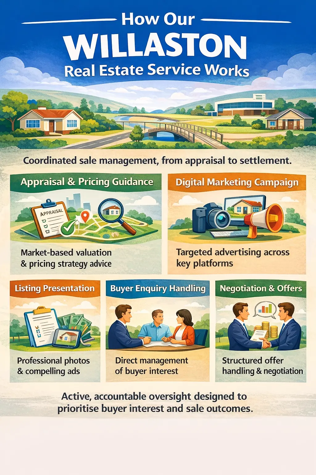 How Our Willaston Real Estate Service Works