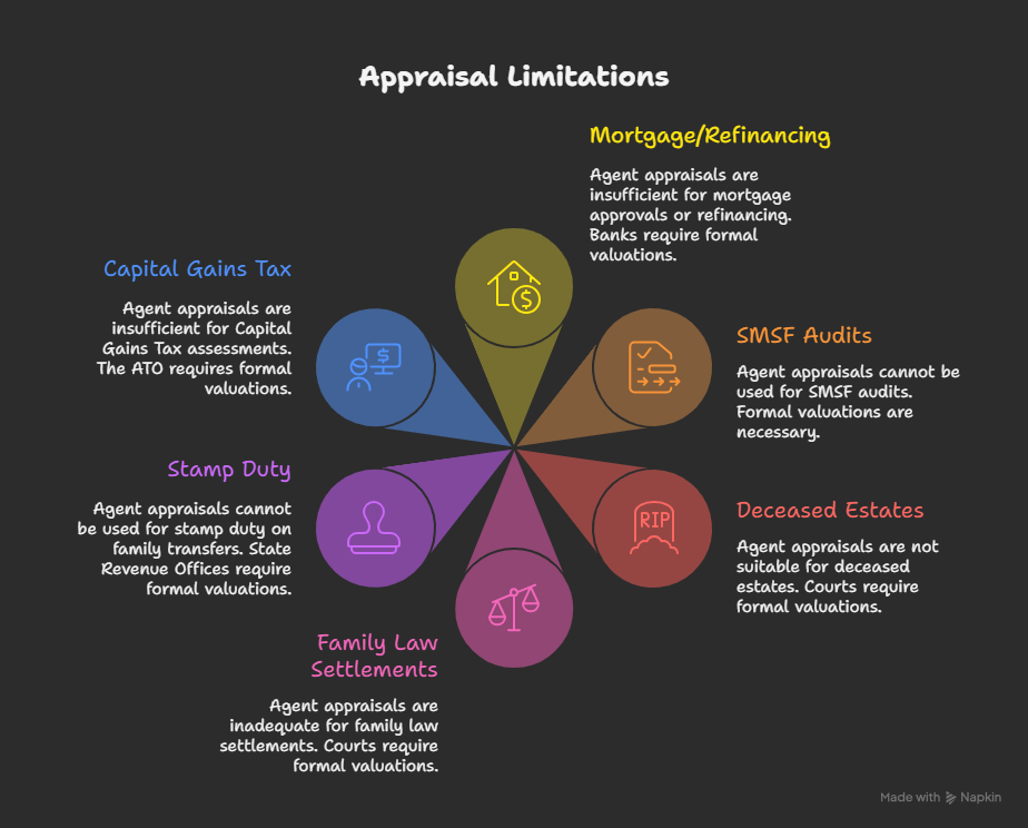 real estate property appraisal limitations image