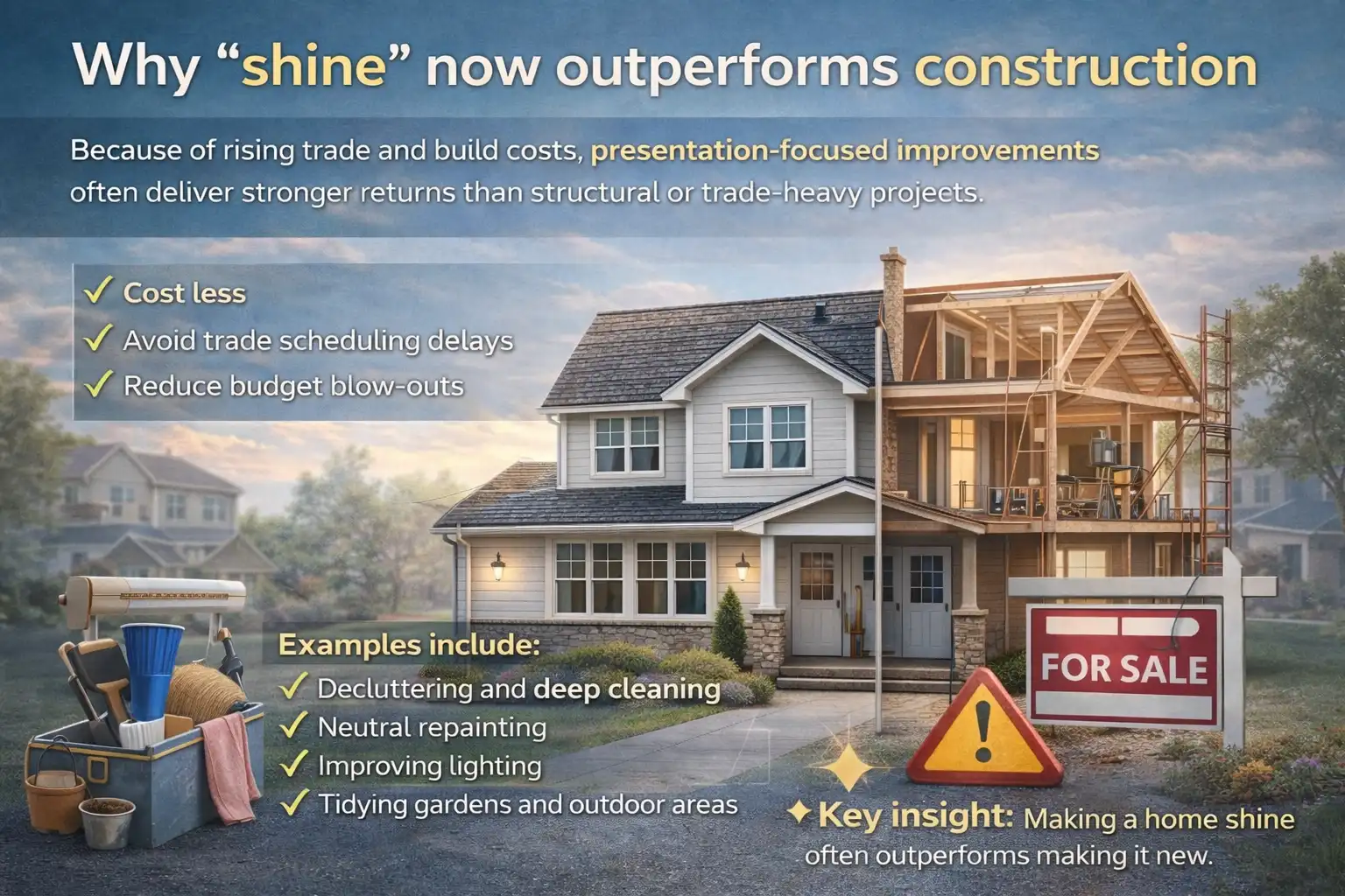 Why “shine” now outperforms construction image