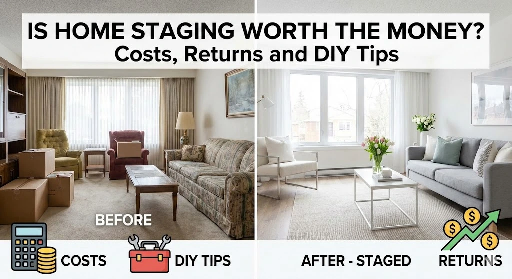 Is Home Staging Worth the Money? Costs, Returns and DIY Tips