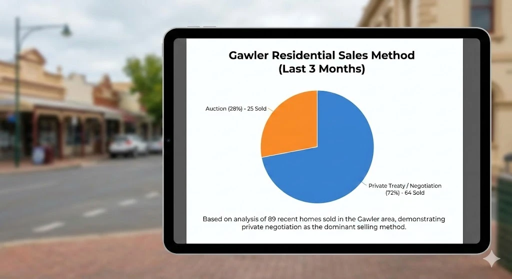 The Data: How 72% of Gawler Houses Actually Sell