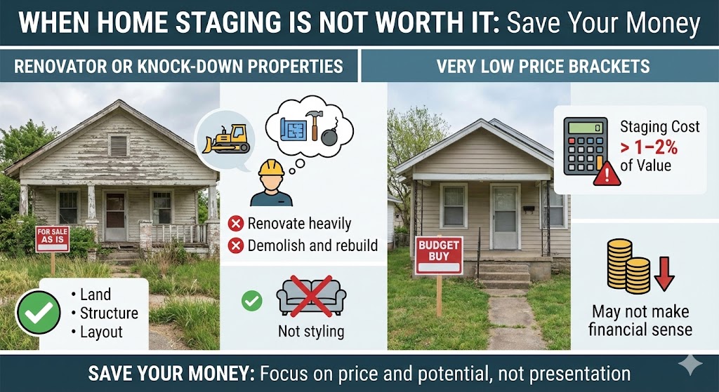 When Home Staging Is NOT Worth It