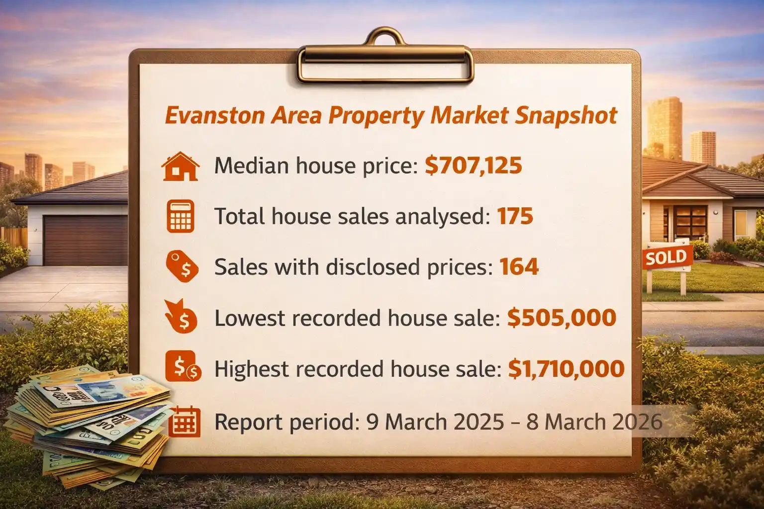 Evanston Area Property Market Snapshot