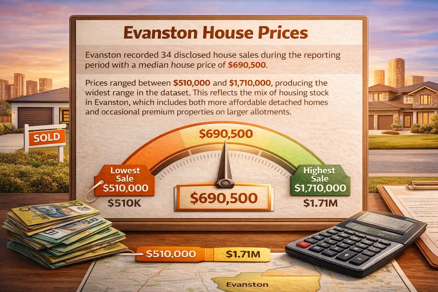 Evanston House Prices image