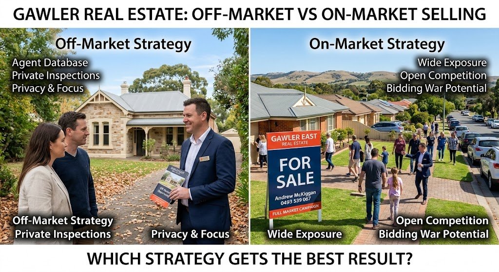 Off-Market vs On-Market Selling in Gawler: Which Strategy Gets the Best Result?