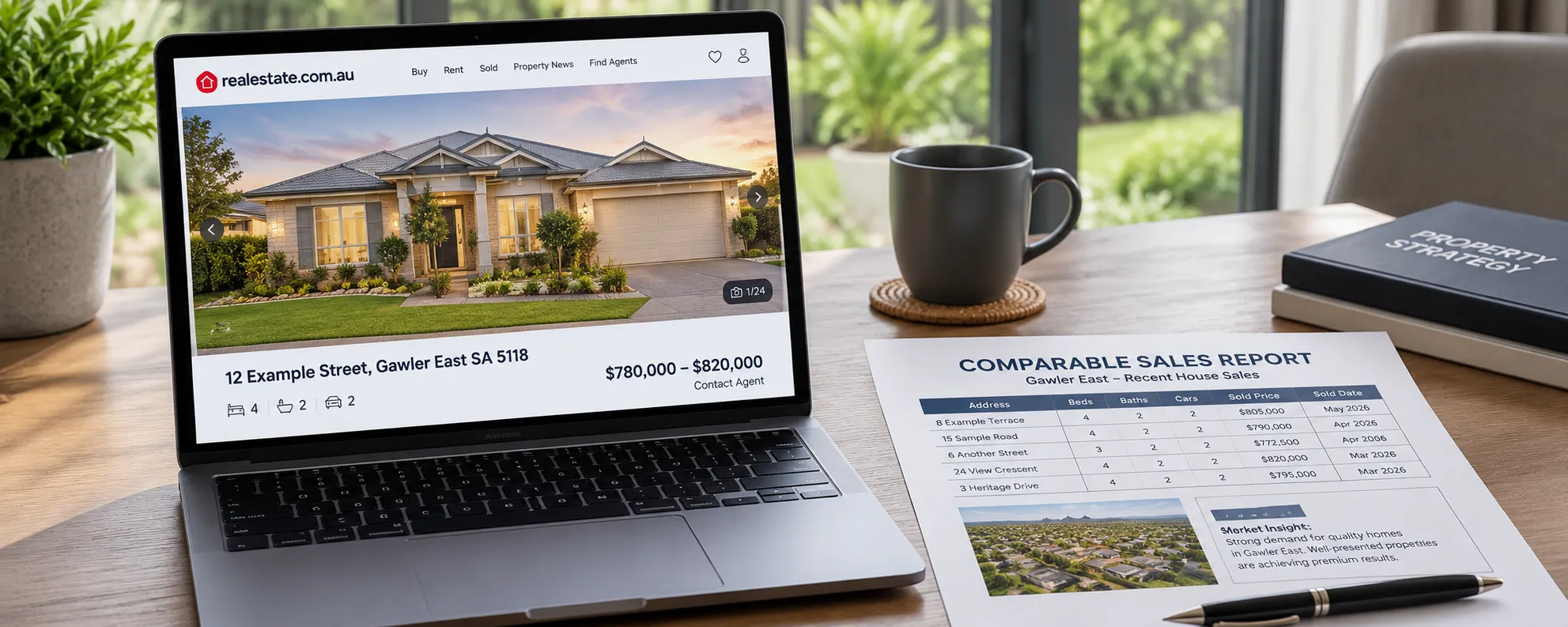 Setting the right price for a property listing — comparable sales and portal strategy