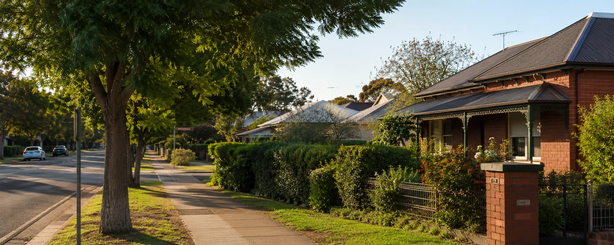Residential street in Gawler, South Australia — local property market perspective
