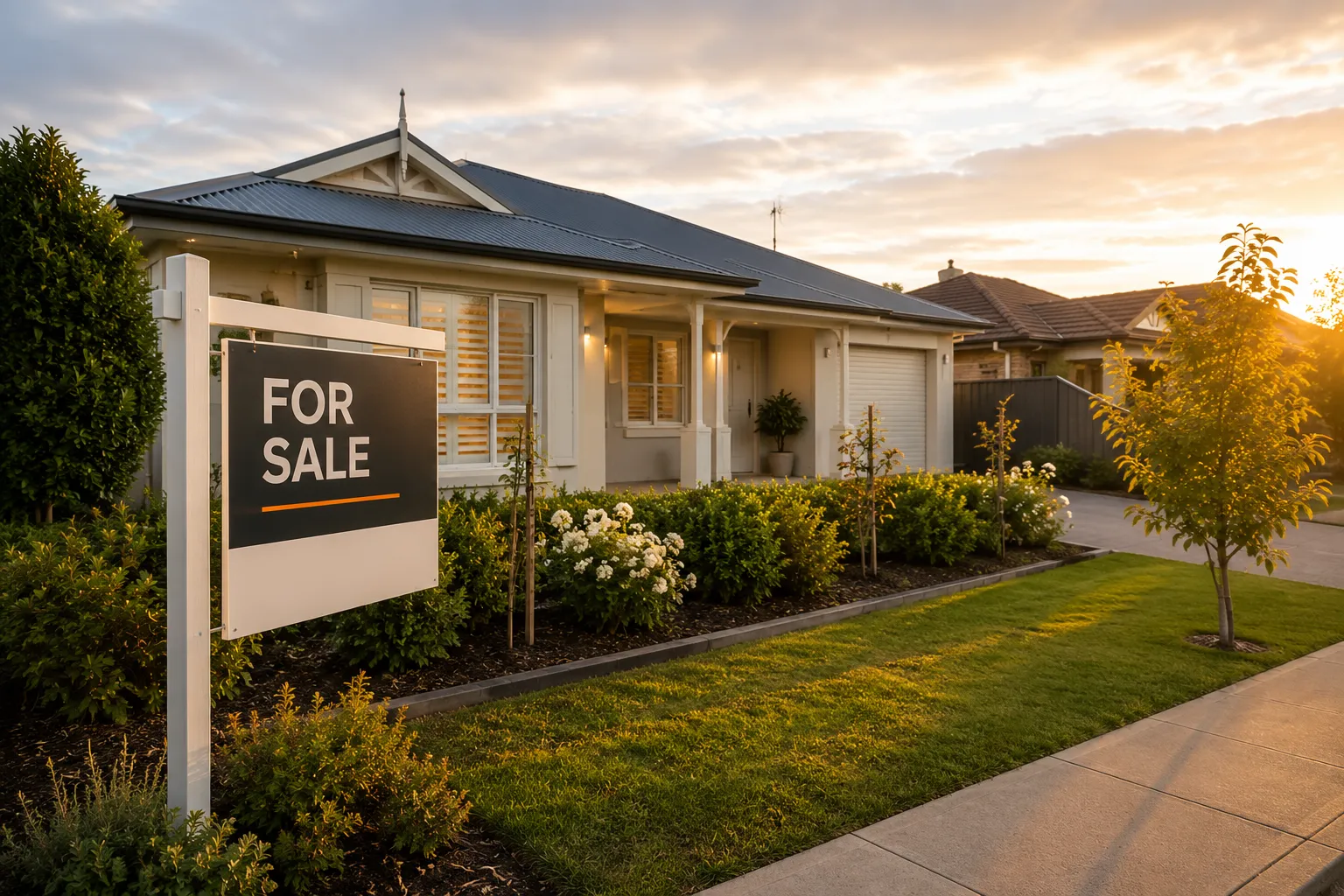 Australian family home listed for sale — pricing strategy determines what happens from the moment it enters the market